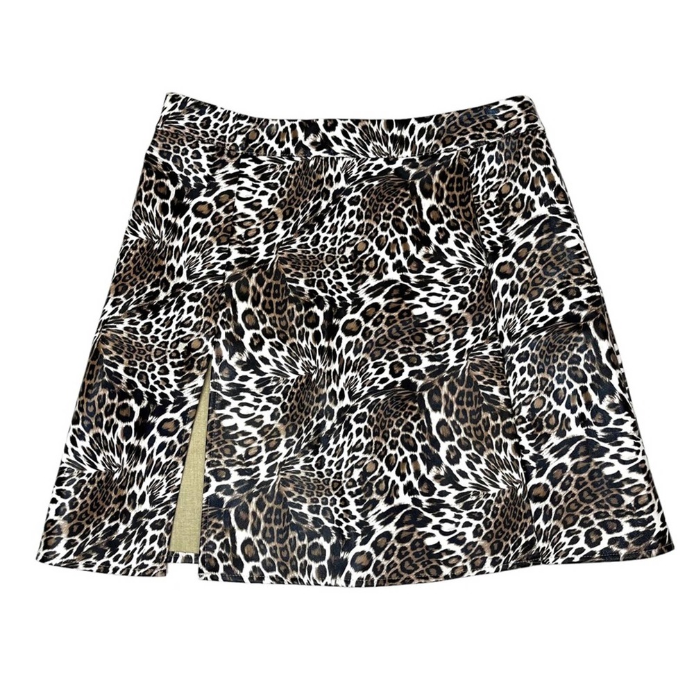 Princess Polly leopard print mini skirt - 4